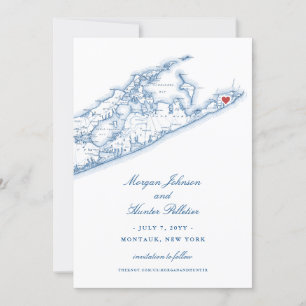 Elegant 360 East op Montauk Downs Huwelijk Save The Date