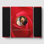 Elegant 36th Roos Wedding Jubileum Celebration Gastenboek (Achterkant)