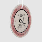 Élégant 37e anniversaire du Mariage Alabaster (devant)