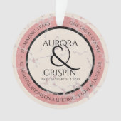 Élégant 37e anniversaire du Mariage Alabaster (devant)