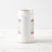 Elegant 37th Alabaster Wedding Jubileum Bierpul (Center)