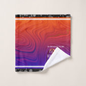 Élégant 39e anniversaire du Mariage d'âge (Gant de toilette)