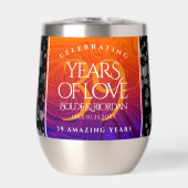 Elegant 39th Agate Wedding Jubileum Celebration (Voorkant)