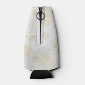 Elegant 3rd Leather Wedding Jubileum Flesjeskoeler (Achterkant)