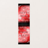 Élégant 40ème 80ème anniversaire de Ruby Mariage (Outside Unfolded)