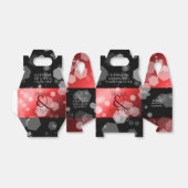 Elegant 40th 80th Ruby Wedding Jubileum Bedankdoosjes (Uitgevouwen)