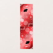 Elegant 40th 80th Ruby Wedding Jubileum Kaart (Binnenkant ongevouwen)