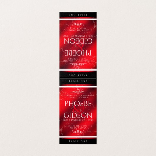 Élégant 42e anniversaire du Mariage Jasper (Outside Unfolded)