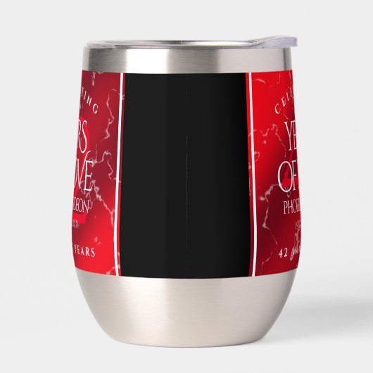 Élégant 42e anniversaire du Mariage Jasper (Gauche)