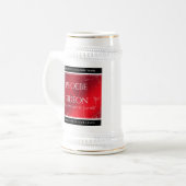 Elegant 42e Jasper Wedding Jubileum Bierpul (Voorkant links)