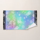 Elegant 43rd Opal Wedding Jubileum Celebration Bad Handdoek (Handdoek)