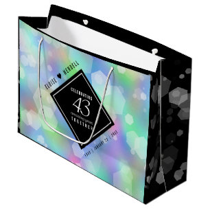 Elegant 43rd Opal Wedding Jubileum Celebration Groot Cadeauzakje