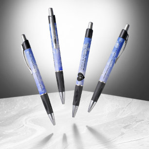 Elegant 45th Sapphire Wedding Jubileum Pen