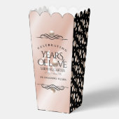 Elegant 46th Pearl Wedding Jubileum Celebration Bedankdoosjes (Achterkant)