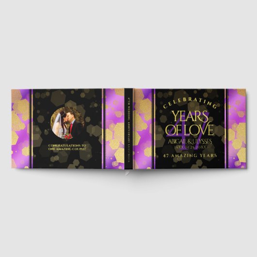 Élégant 47e anniversaire du Mariage Améthyste (Complet)