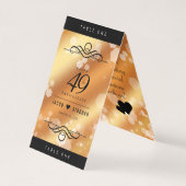 Élégant 49ème anniversaire de Mariage de cuivre (Back)