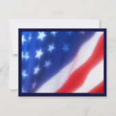 Elégant 4 Juillet Fête Invitation (Dos)