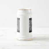 Elegant 4th Linen Wedding Jubileum Celebration Bierpul (Center)