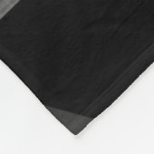 Elegant 4th Linen Wedding Jubileum Celebration Fleece Deken (Hoek)