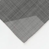 Elegant 4th Linen Wedding Jubileum Celebration Fleece Deken (Hoek)