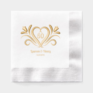 Élégant 50 ans de jalon Personnalisé