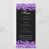 Élégant 50e anniversaire Programme Lumières violet (Dos)