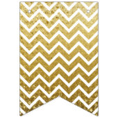 Elegant 50e gouden feest op de zwarte banner (Eerste vlag)