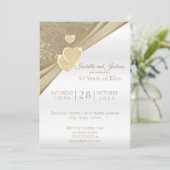 Elegant 50e Jubileum Kaart (Staand voorkant)