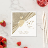 Elegant 50e Jubileum Servet (Insitu)