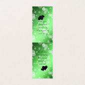 Élégant 55e anniversaire de Mariage d'émeraude (Inside Unfolded)