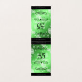 Élégant 55e anniversaire de Mariage d'émeraude (Outside Unfolded)