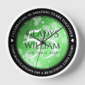 Elegant 55th Emerald Wedding Jubileum (Voorkant)