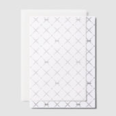 Elegant 5" x 7" Flat Vellum Sheet for Invitations (Décalage (Invitation))
