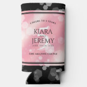 Elegant 5e Roos Quartz Wedding Jubileum (Achterkant)