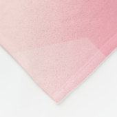 Elegant 5e Roos Quartz Wedding Jubileum Fleece Deken (Hoek)