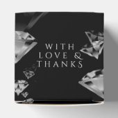 Elegant 60e 75e Diamond Bruiloft Jubileum Bedankdoosjes (Bovenkant)