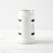 Elegant 60e 75e Diamond Bruiloft Jubileum Bierpul (Center)