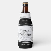 Elegant 60e 75e Diamond Bruiloft Jubileum Flesjeskoeler (Fles Voorkant)