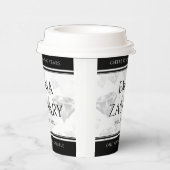 Elegant 60e 75e Diamond Bruiloft Jubileum Papieren Bekers (Rechts)