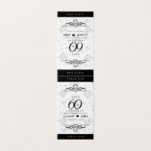 Élégant 60e anniversaire de Mariage de diamant (Outside Unfolded)