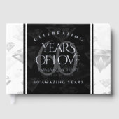 Élégant 60e anniversaire de Mariage de diamant (Recto)