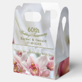 Elegant 60e bruiloft Jubileum Bedankdoosjes (Geopend)