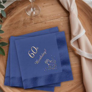 Elegant 60e Jubileum Folie Servetten
