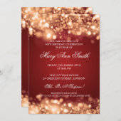 Elegant 60e verjaardag Gold Sparking Lights Kaart (Voorkant / Achterkant)