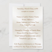 Elegant, 60e verjaardag Uitnodigingen voor haar, A (Achterkant)