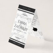 Élégant 60ème 75ème anniversaire de Mariage de dia (Back)