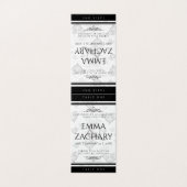 Élégant 60ème 75ème anniversaire de Mariage de dia (Outside Unfolded)