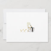 Elegant 60th Birthday Party Invitation Kaart (Achterkant)