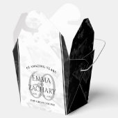 Elegant 60th Diamond Wedding Jubileum Bedankdoosjes (Geopend)