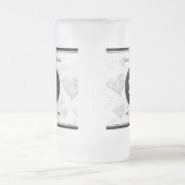 Elegant 60th Diamond Wedding Jubileum Matglas Bierpul (Center)